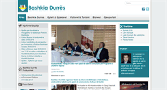 Desktop Screenshot of durres.gov.al
