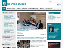Tablet Screenshot of durres.gov.al